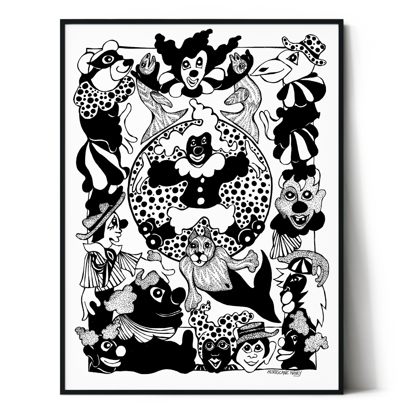 #412 "Mandala for a Clown"